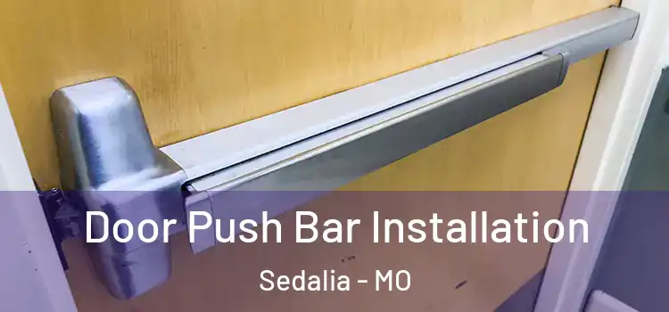  Door Push Bar Installation Sedalia - MO
