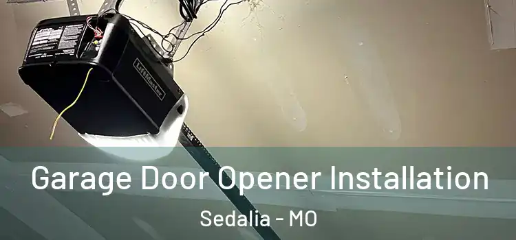  Garage Door Opener Installation Sedalia - MO